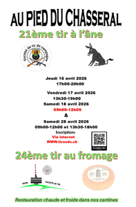Tir Âne et Fromage 2026
